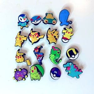 Crocs charms - Pokemon bundle